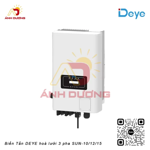 Biến Tần DEYE hoà lưới 3 pha SUN-10/12/15