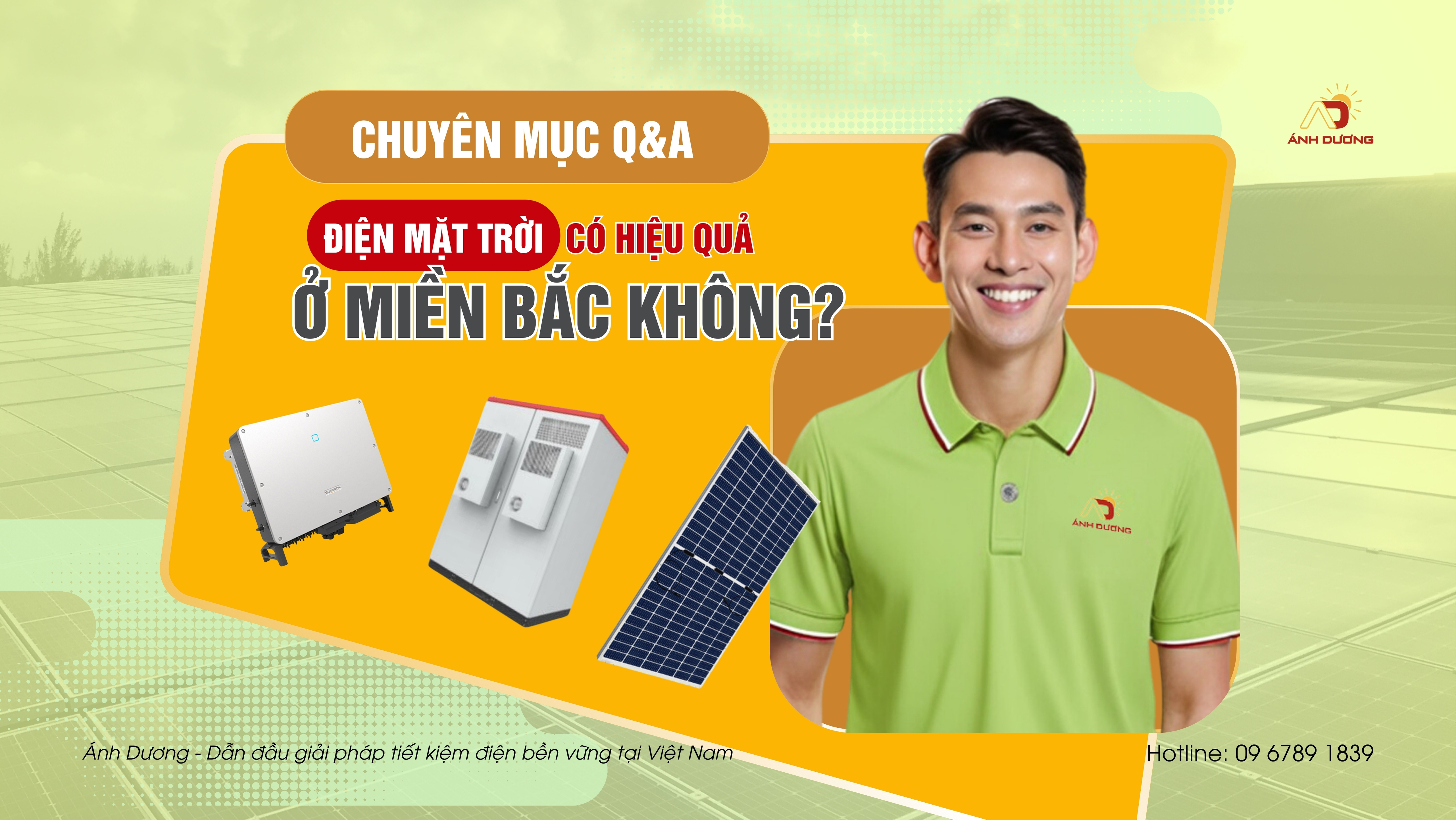 Điện mặt trời ở Miền Bắc tiết kiệm chi phí điện