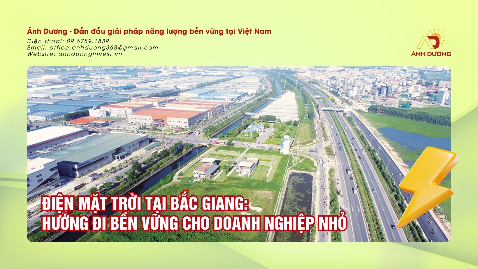 Điện Mặt Trời Tại Bắc Giang: Hướng Đi Bền Vững Cho Doanh Nghiệp Nhỏ