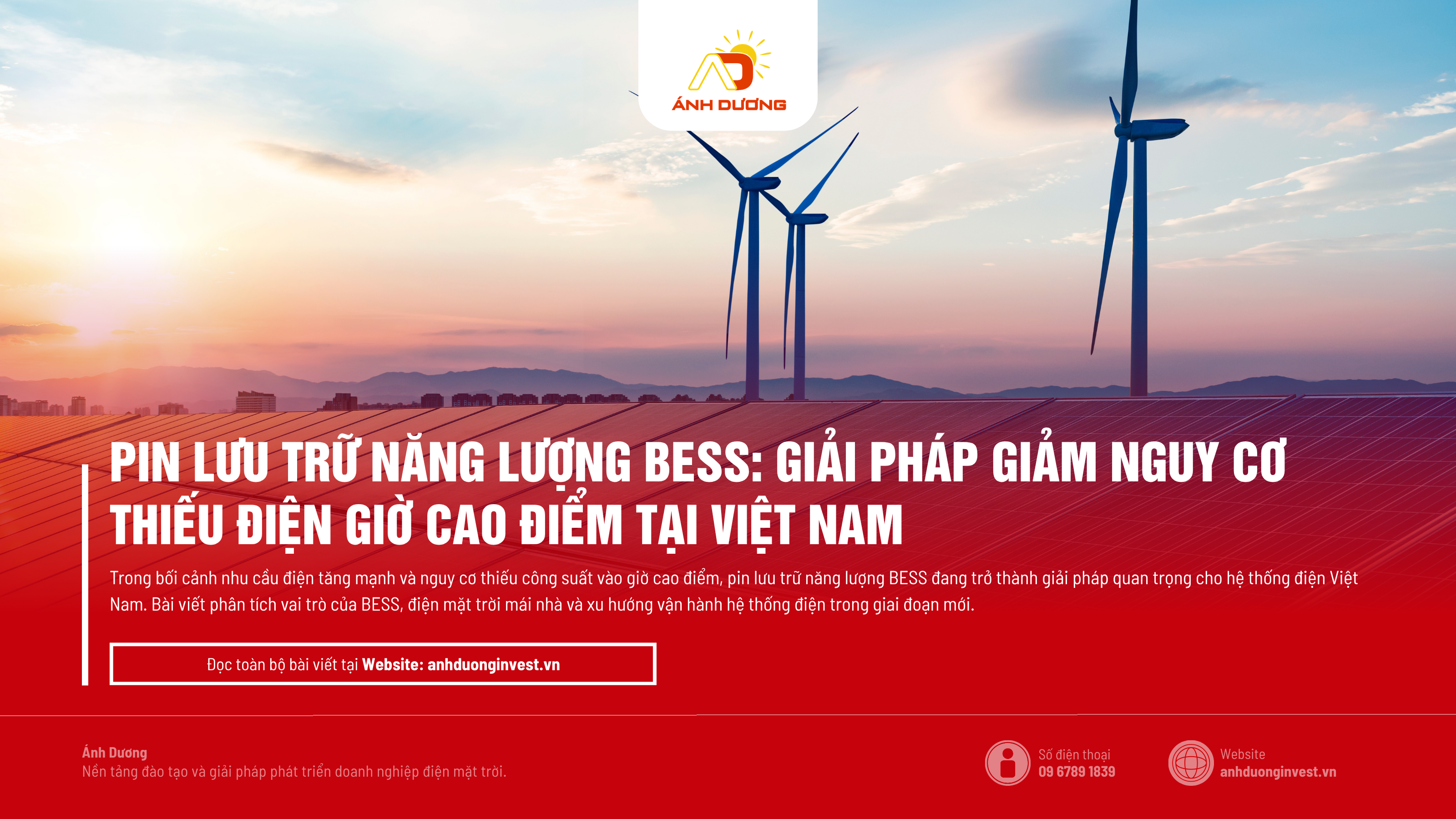 Pin Lưu Trữ Năng Lượng BESS: Giải Pháp Giảm Nguy Cơ Thiếu Điện Giờ Cao Điểm Tại Việt Nam 1 Pin Lưu Trữ Năng Lượng BESS: Giải Pháp Giảm Nguy Cơ Thiếu Điện Giờ Cao Điểm Tại Việt Nam