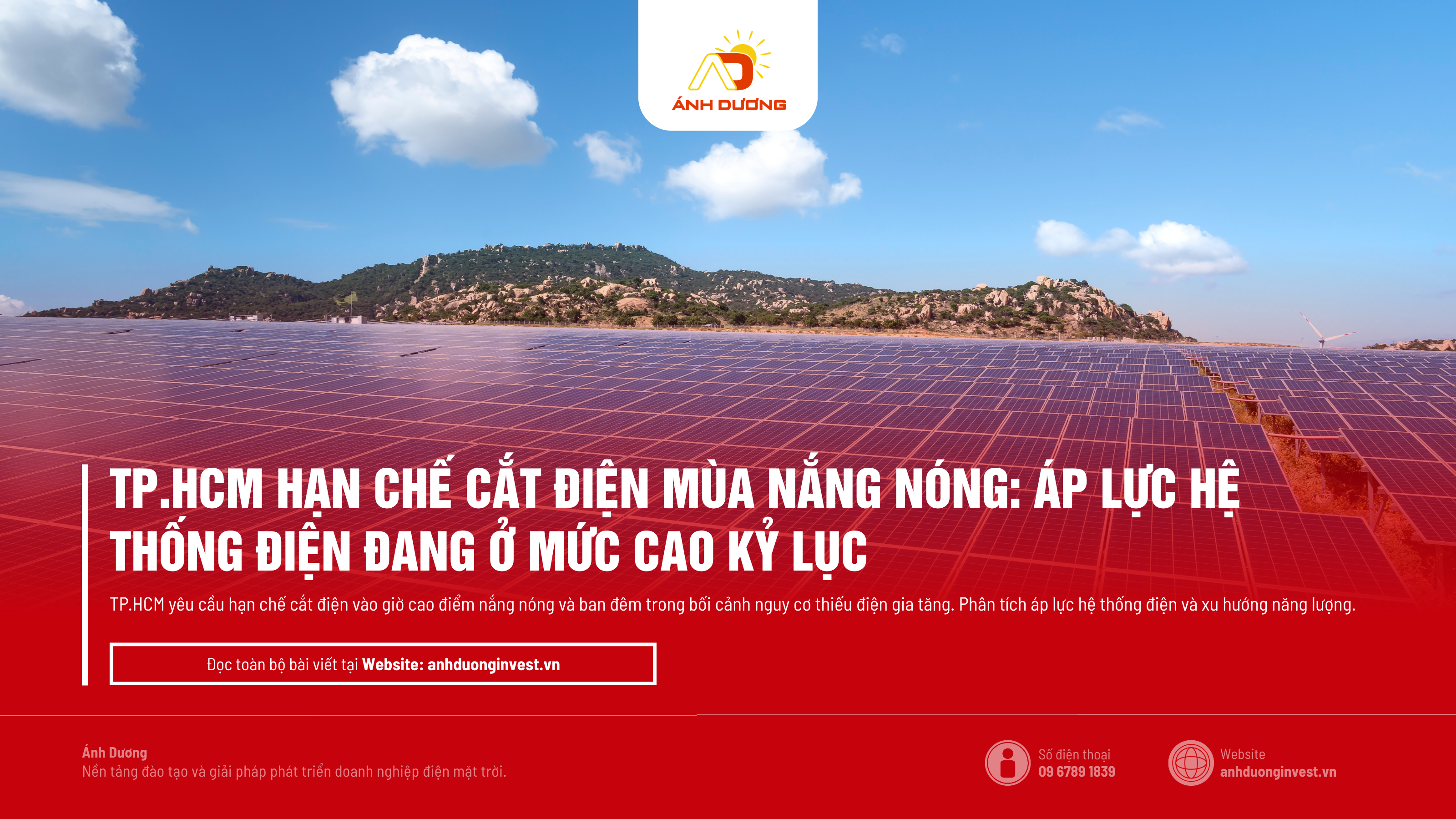 TP.HCM Hạn Chế Cắt Điện Mùa Nắng Nóng: Áp Lực Hệ Thống Điện Đang Ở Mức Cao Kỷ Lục 1 TP.HCM Hạn Chế Cắt Điện Mùa Nắng Nóng: Áp Lực Hệ Thống Điện Đang Ở Mức Cao Kỷ Lục